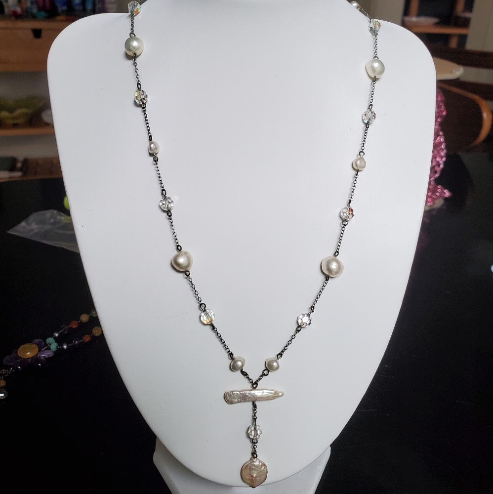 Freshwater pearl necklace